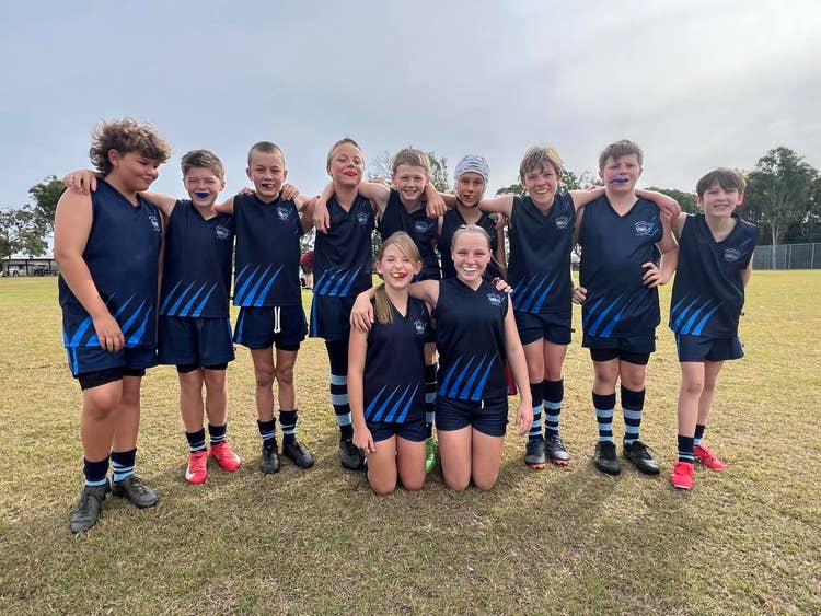 Photo of our mixed football team